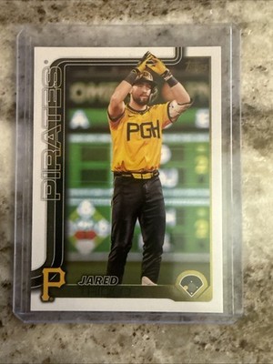 2025 Topps Update Series Jared Triolo #US54 Golden Mirror Image Variations