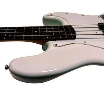 Klares Schlagbrett für ESP Edwards E-JB-105R Jazz Bass, transparent, gebraucht