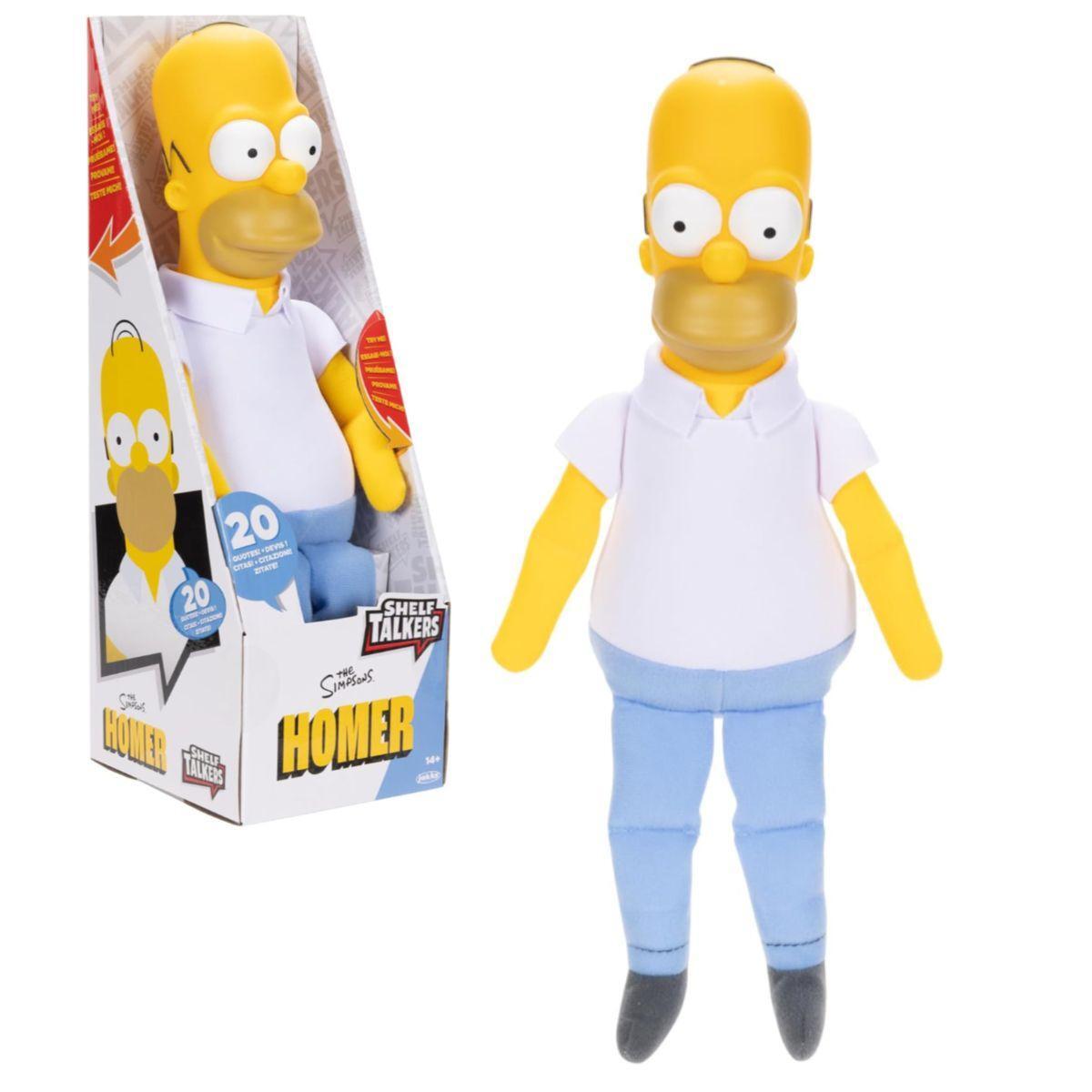 超レア　THE SIMPSONS R 音声機能付き人形 The Simpsons Homer Talking Plush Shelf Talkers 30cm | eBay