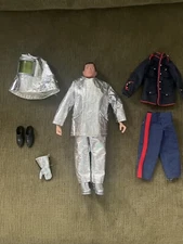 1964 Vintage Hasbro GI Joe; Great Condition; Dress Uniform and Fire Suit! RARE