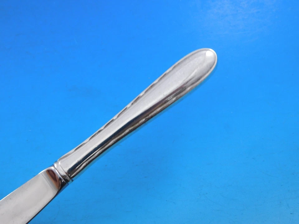 Juego de 8 paletas esparcidor de mantequilla de plata esterlina HH Foto 4 de 4