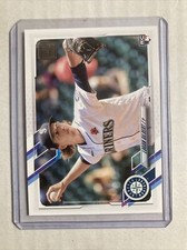 2021 Topps Update #US318- LOGAN GILBERT Rookie RC Card.. rookie card picture