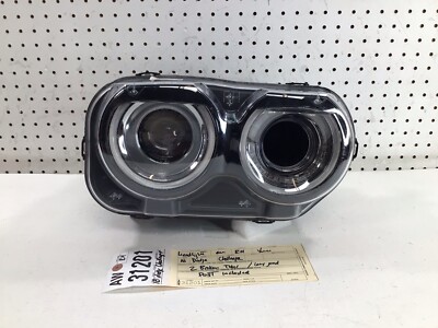 2019 2020 DODGE CHALLENGER RIGHT SIDE HEADLIGHT LAMP OEM 2 BROKEN TABS