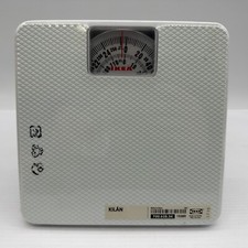 1999 Original Vintage IKEA Bathroom Scale White 9X9  266 Max Kilan  NEW UNUSED
