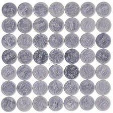 India 1 Rupee | 100 Coins | 1992 - 2004 | Ashoka Lion Capitol | KM92