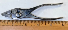 Vintage S&H Co  RED DEVIL 5" Slip Joint Pliers No. 1024 USA Made
