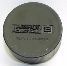 Tamron Adaptall 2 For Olympus OM Rear Lens Cap Made in Japan Genuine OEM manual