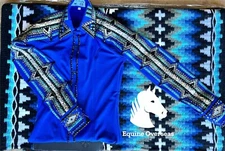 Western Showmanship Horsemanship Pleasure Show Shirt and Matching Show pad 34x40