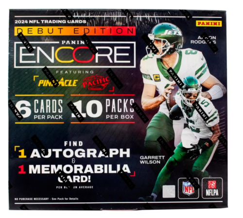 2024 PANINI ENCORE FOOTBALL - FACTORY SEALED - HOBBY BOX ------