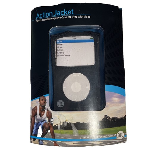 Leather Sleeve Pouch Case w/Belt Clip for iPod Classic 80GB/120GB