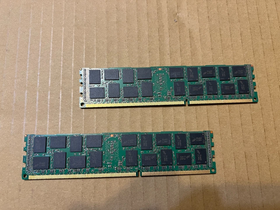 MICRON 16GB (2X8GB) MT36KSF1G72PZ-1G4K1FF 2RX4 PC3L-10600R-9-13-E2 RAM L2-9(14) - Image 2 of 2