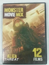 Monster Movie Mix : Alien Threat / Deadly Attack - 12 Films (DVD) L63