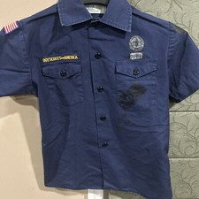 Cub Scout Boy Scouts BSA UNIFORM SHIRT Youth Medium Short Sleeve C100