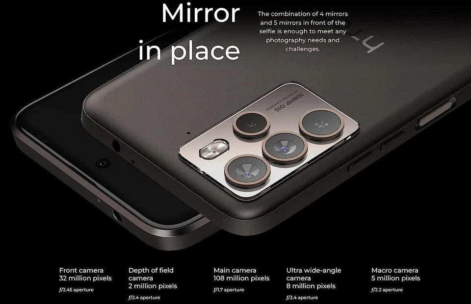 HTC U23 Pro 256GB 8/12GB RAM 无锁版智能手机 6.7" 108MP — 第 4/4 张图片