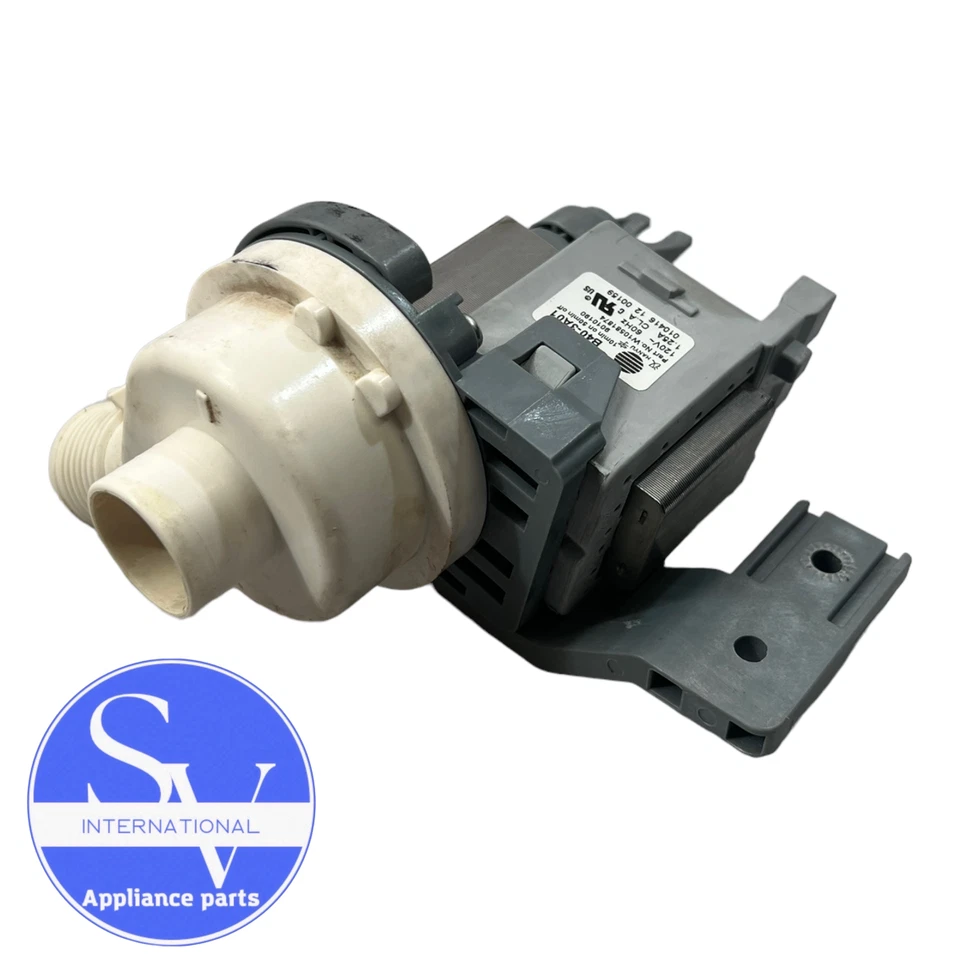 Bomba de drenaje para lavadora Kenmore W10581874 WPW10581874 Foto 2 de 3