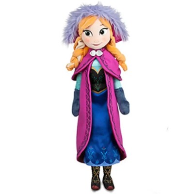 C24 - Plüsch Figur Eiskönigin Anna 40 cm Plüschtier Stofftier Frozen Elsa Olaf