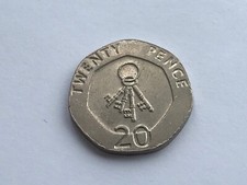 2006 GIBRALTAR TWENTY 20 PENCE COIN