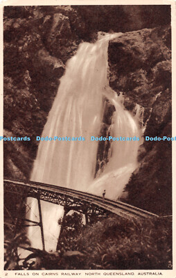 R515362 Australien North Queensland Falls on Cairns Railway Tuck Serie 8