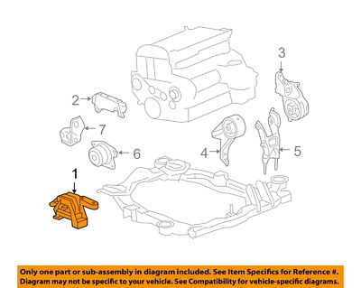 GM OEM-Engine Torque Strut Mount 25852870 | eBay