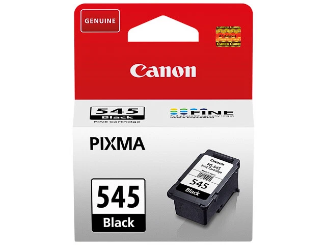 CARTOUCHE CANON ORIGINALE 545 NOIRE + CADEAU / pg-545 pas xl pas 546 couleur - Photo 1/1