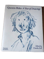 Signed Quentin Blake : A Year of Drawings (Hardcover, 2021)