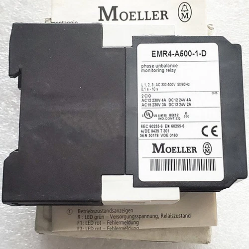 1PC New Eaton Moeller EMR4-A500-1-D Relay Expedited Shipping EMR4A5001D - Picture 1 of 3