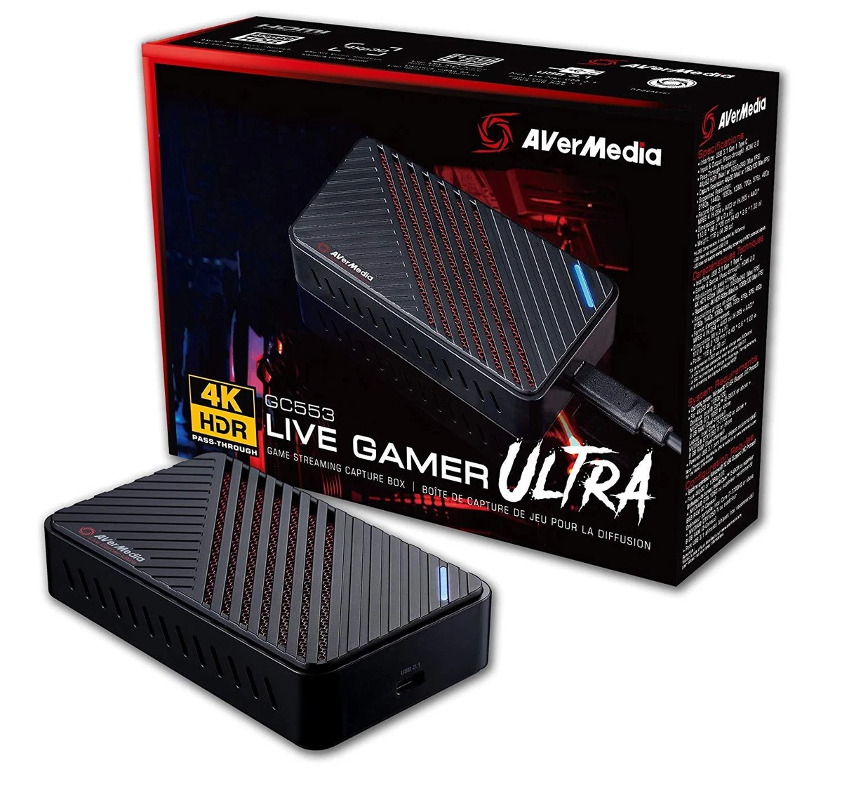 AVerMedia GC553 Live Gamer ULTRA LGU 4K Pass Through Game