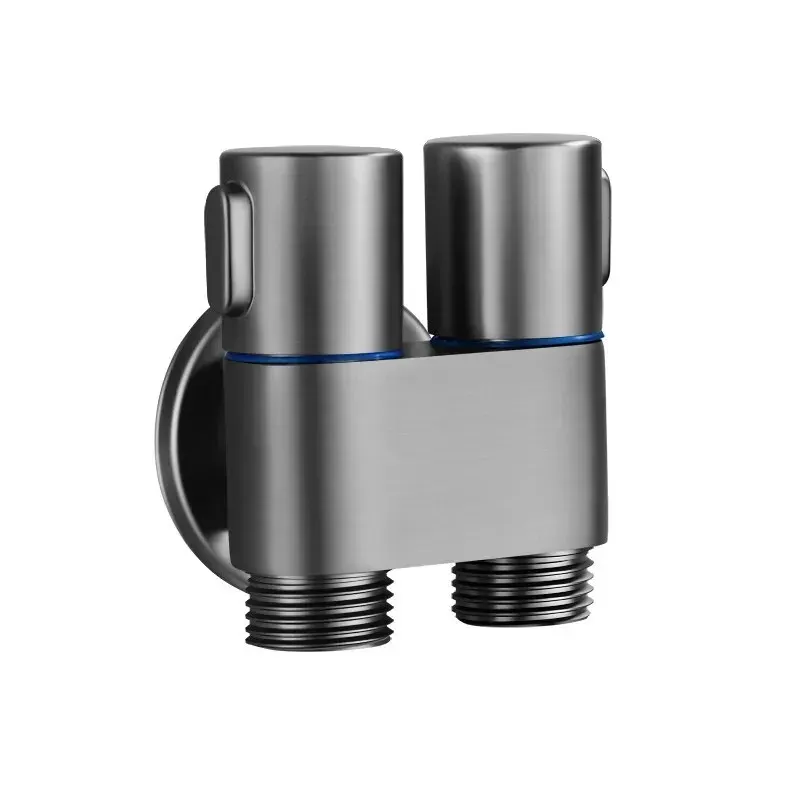 Zinc Alloy Angle Valve Bidet Sprayer Wall Mount Bathroom Toilet UK