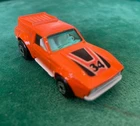 1975 Vintage Matchbox Lesney Superfast Orange Vantastic (No 34) - missing decal