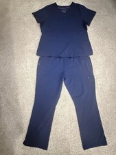 Navy Blue Purple Label by Healing Hands Scrub...