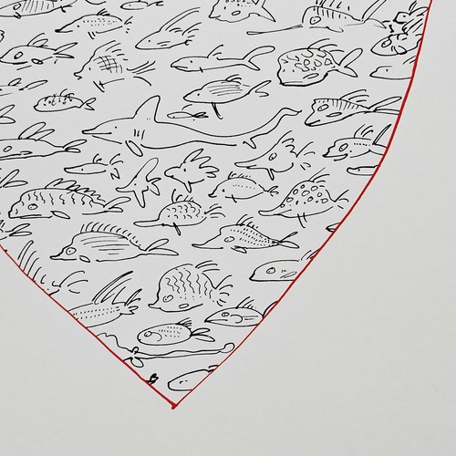 Valentines Day Greeting Card Red Heart Fish In The Sea One In A Million - Picture 3 of 7