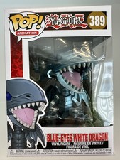 Funko Pop! Yu-Gi-Oh! Figura Vinilo Dragón Blanco Ojos Azules #389 Nueva -142-1