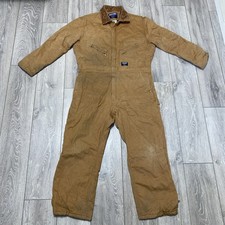 Walls Blizzard Pruf Heavy Duty Coveralls Boiler suit Insulated Brown Large (CA10