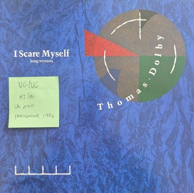 Thomas Dolby I Scare Myself Vinyl Record VG/VG 12R6067 1984 