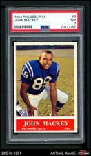 1964 Philadelphia #3 John Mackey  Colts RC HOF Syracuse PSA 7 - NM
