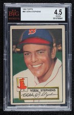 1952 Topps Vern Stephens #84 BVG 4.5 0q3