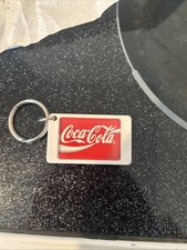 Porte-clés Coca-Cola 1990 - Porte-clés ancien marque Coca Vintage Soda rouge