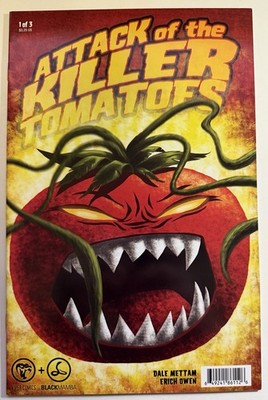 Attack Of The Killer Tomatoes #1 2008 Viper Comics Dale Mettam