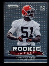 2013 Panini Prizm #24 Barkevious Mingo Rookie Impact