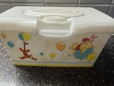 Huggies Empty Baby Wipes Container Storage Winnie The Pooh Piglet Tigger Balloon