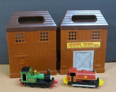 Vintage Thomas Friend ERTL DieCast Metal Train SMUDGER/16 ENGINE HAY CO Conveyer