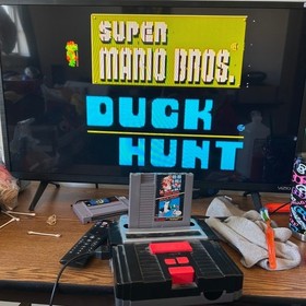 Hyperkin RetroN 2 HD Gaming Console Plays Nintendo NES Super SNES TESTED WORKING