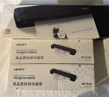 HPRT MT800 Wireless Portable A4 Printer Direct Thermal Transfer Printer 4 Ribbon