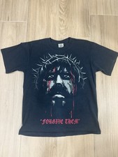 Liquid Blue Y2K Jesus All Over Print T-Shirt size XL USA Made VTG Christian Tee