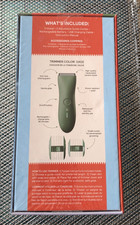 Meridian Body Hair Trimmer NEW IN SEALED BOX Green SAGE "The Original Trimmer"