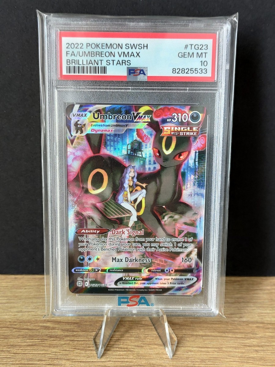 Pokemon English Brilliant Stars TG23 Umbreon Vmax PSA 10 | eBay