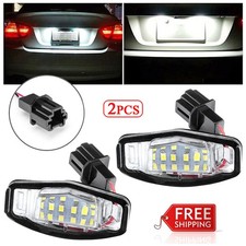 2pcs New Led License Plate Light Tag Lamp White For Honda Accord Civic Sedan 2pcs New Led License Plate Light Tag Lamp White For Honda Accord Civic Sedan