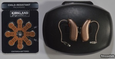 KRIKLAND REXTON KS 8.0 DIGITAL HEARING AIDS BLUETOOTH COMPATIBLE