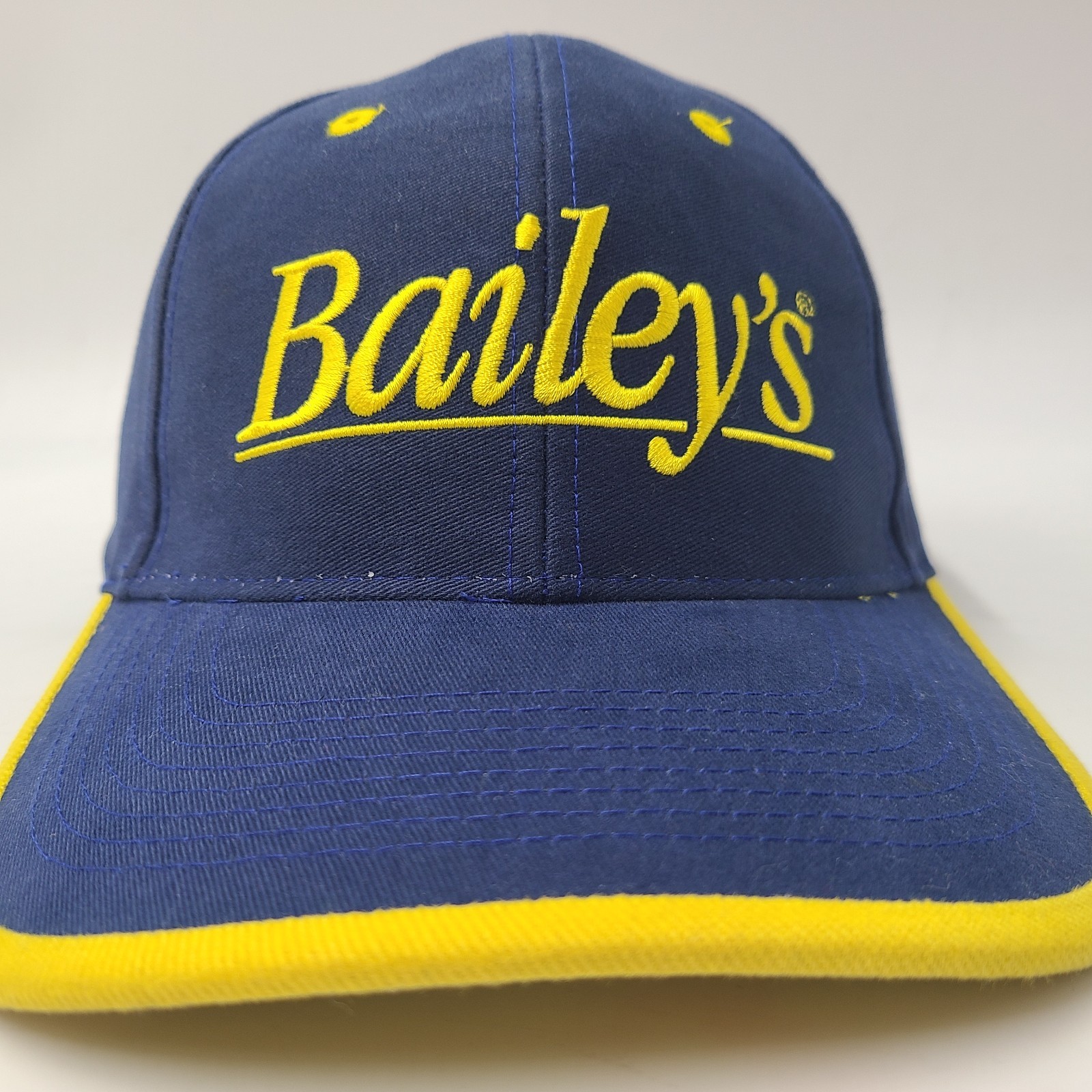Baileys Cigarettes Hat Adjustable Strapback Blue … - image 2