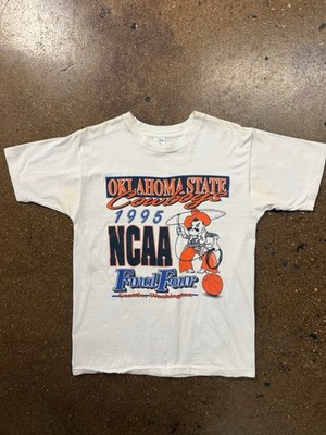 Vintage 90s Oklahoma State Cowboys T Shirt Men s Large NCAA Final Four FOTL Tag